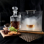 SIGVAL The Smoking Cube&trade; Cocktail Smoker and Magnetically Sealed Display