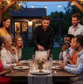 SIGVAL The Smoking Cube&trade; Cocktail Smoker and Magnetically Sealed Display