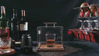 SIGVAL The Smoking Cube&trade; Cocktail Smoker and Magnetically Sealed Display