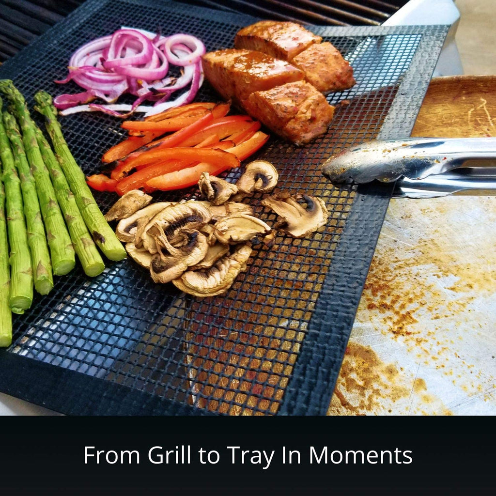 SIGVAL Mighty Mat - Non-Stick Grill Mesh Mats